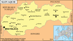 carte slovaquie