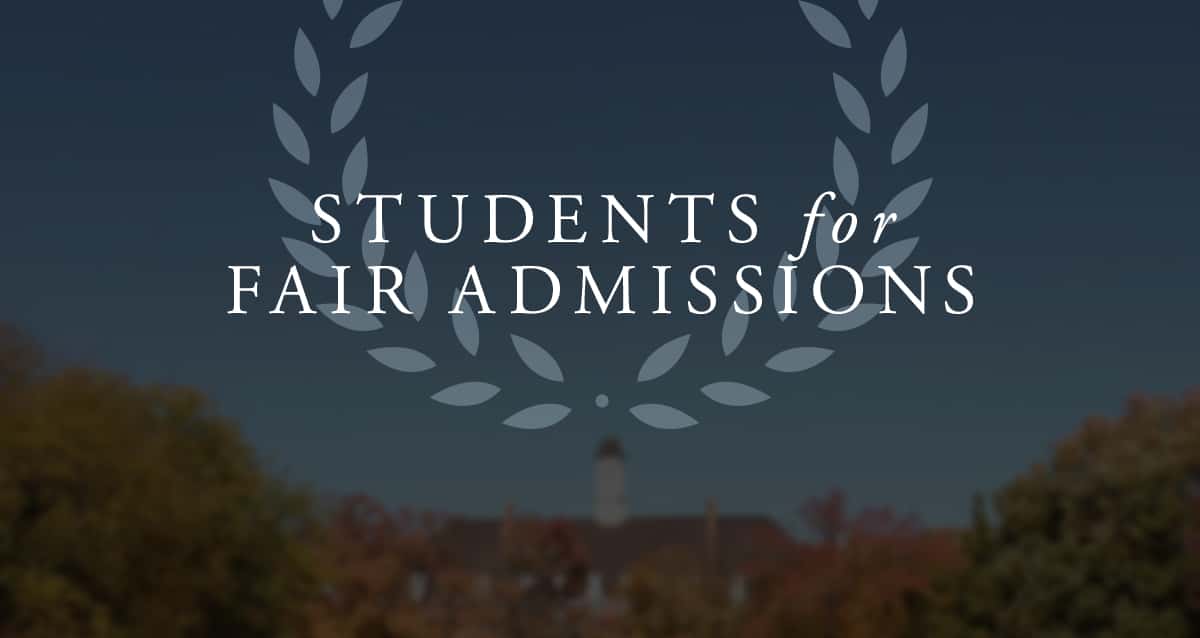 Students for fair admissions