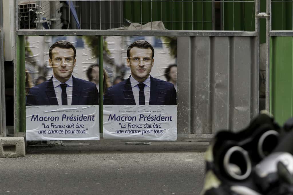 Affiche Macron
